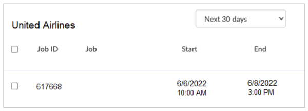 Invoice modal