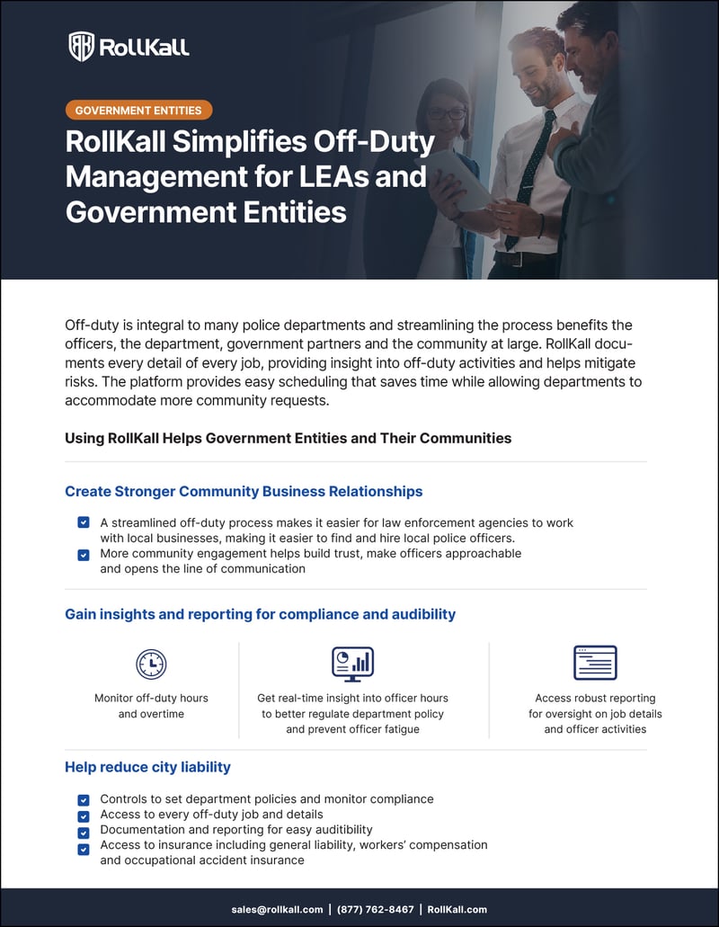 RollKall_Government Entities