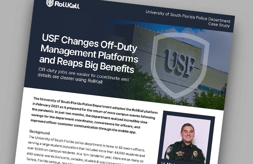 Case Study: University of South Florida Police Department