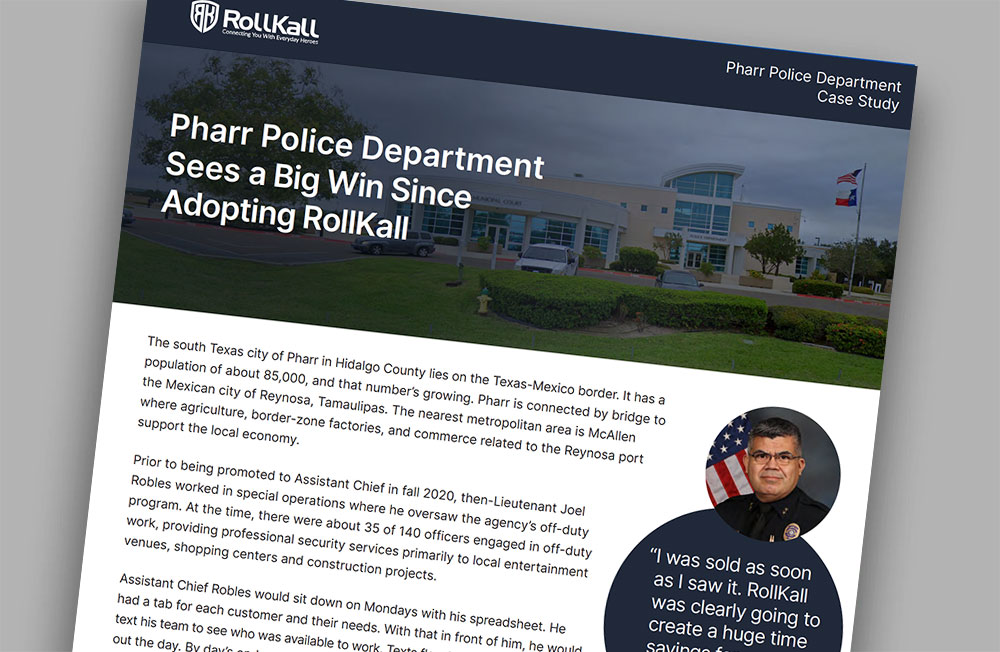 Case Study: Pharr Police Department