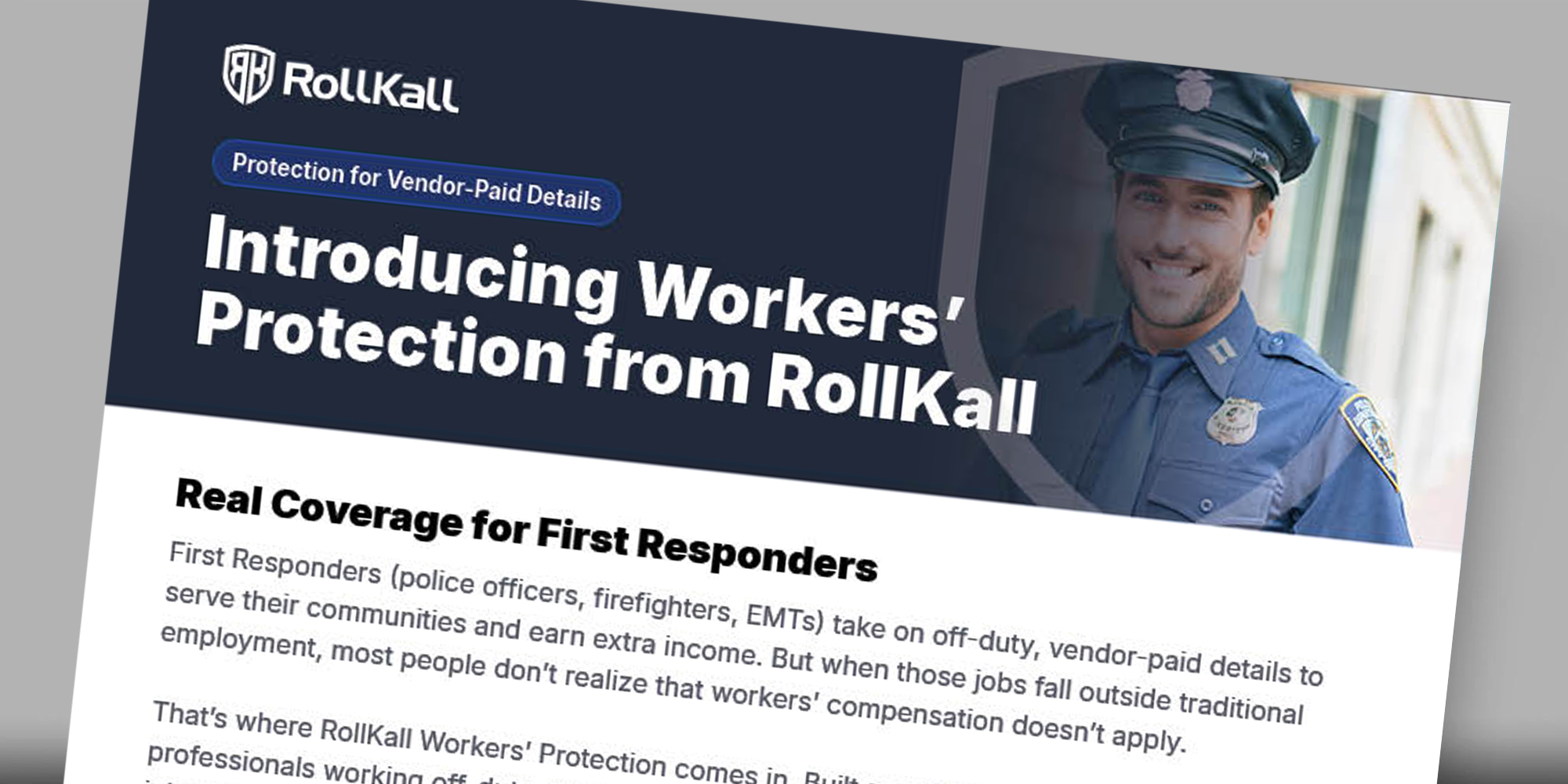 Brochure: Introducing Workers' Protection from RollKall
