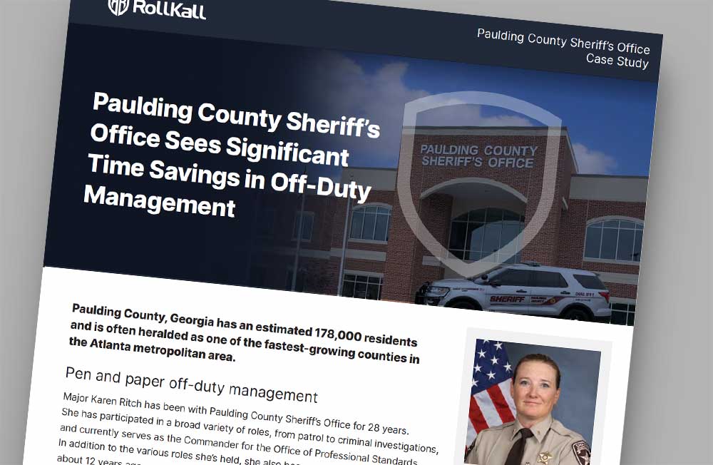 Case Study: Paulding County Sheriff’s Office