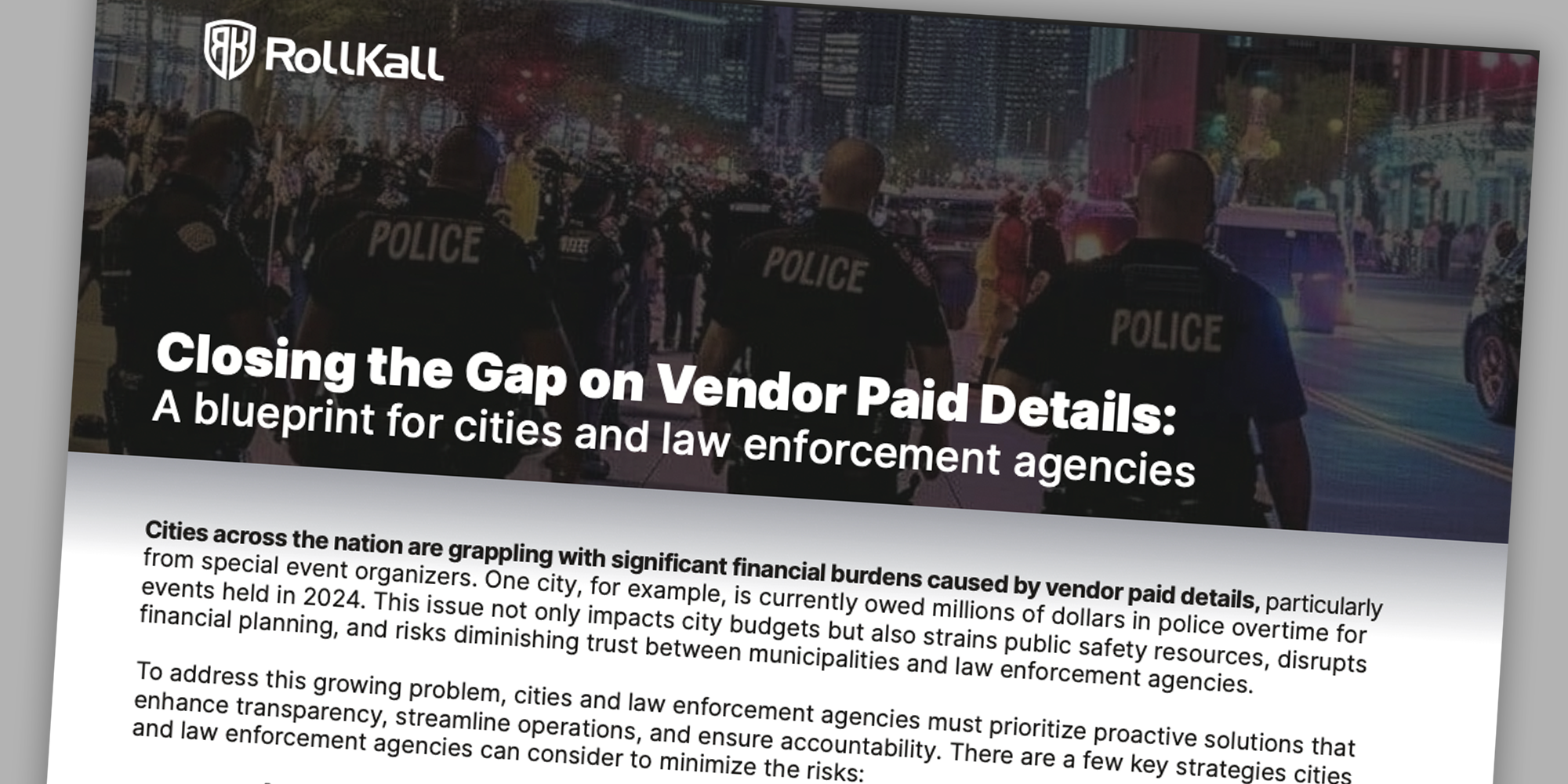 Closing the Gap on Vendor Paid Details