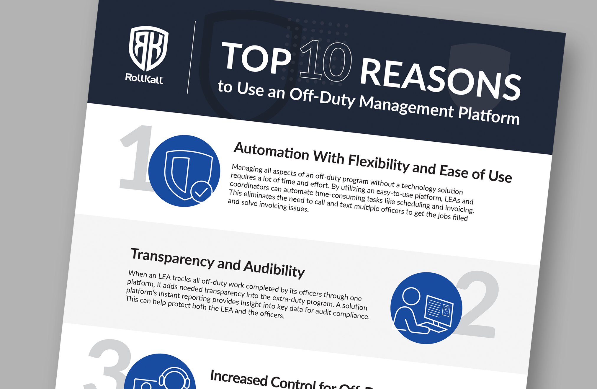 Top 10 Reasons To Use an Off-Duty Management Platform