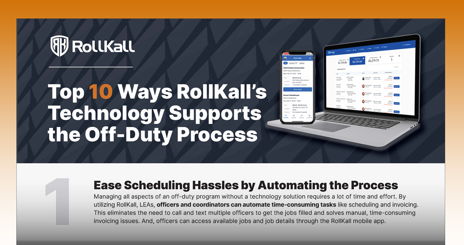 Top 10 Ways RollKall’s Technology Supports the Off-Duty Process